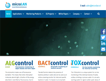 Tablet Screenshot of microlan.nl